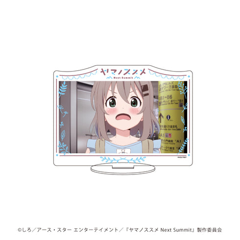 『ヤマノススメ Next Summit』キャラアクリルフィギュア 07/雪村あおい(場面写イラスト)